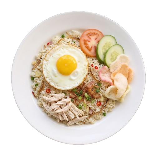 Nasi Goreng Kampung (Putih)